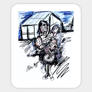 The Beatles' rooftop concert Sticker